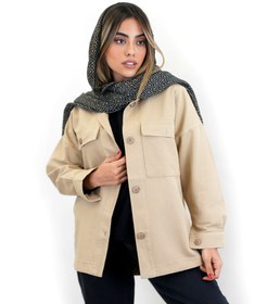 تصویر شکت دو جیب کتان M31812 