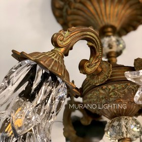 تصویر لوستر سقفی اسپیناس - ۶ شاخه ا spinas chandelier spinas chandelier
