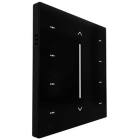 تصویر تاچ پنل iX2 2″ KNX Touch Panel 2-4-8 Button, Black 