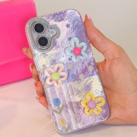 تصویر گلهای پاستیلی رنگی مناسب برای گوشی موبایل اپل آیفون 13 