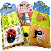 تصویر کتاب پارچه ای گهواره کودک 