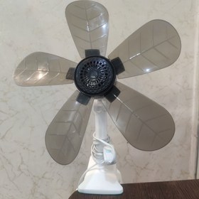 تصویر پنکه رو میزی گیره دار Clip the fan on the table