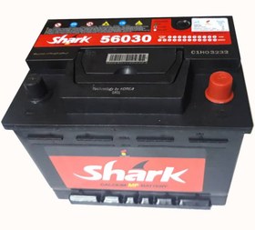 تصویر باتری 60 آمپر L2 شارک ا Battery 60Ah L2 Shark Battery 60Ah L2 Shark