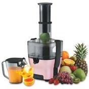 تصویر آب میوه و سبزی گیری فیلتر فولادی ضد زنگ چاقوی زیرکونیوم شیار MAXFIT آبدار جامد استیل گل رز کاراجا Karaca 