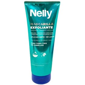 تصویر ماسک مو لایه بردار نلی NELLY مدل EXFOLIANTE مناسب موهای چرب و دارای شوره حجم 250 میل NELLY MASCARILLA EXFOLIANTE CAPILAR 250 ML