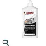 تصویر پولیش و واکس رنگی سفید سوناکس Sonax Polish+Wax Color 