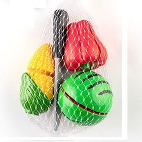 تصویر اسباب بازی میوه و سبزیجات برشی 2 