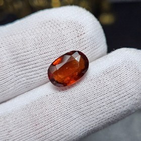 تصویر نگین سنگ طبیعی گارنت معدنی کد 36881 