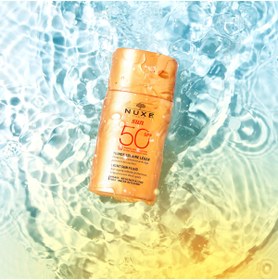 تصویر ضد آفتاب صورت Nuxe اورجینال ناکس D53109 Sun Sunscreen Light Textured Face Cream Spf 50 50 ml 