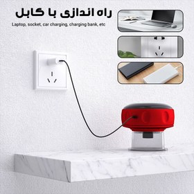 تصویر بادکش برقی شارژی مدل NG-122 wind Rechargeable electric model NG-122