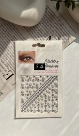 تصویر نگین چسبی مو و صورت 