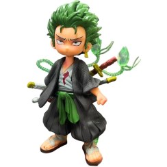 تصویر اکشن فیگور زورو ۱۴ سانتی از انیمه وان پیس 