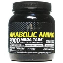 تصویر قرص آنابولیک آمینو 9000 الیمپ 300 عدد Olimp Anabolic Amino 9000 mega tabs 300 tablets