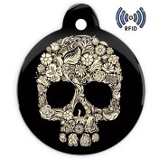 تصویر تگ NFC طرح جاکلیدی مدل اسکلت 