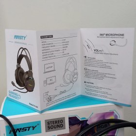 تصویر هدفون گیمینگ ANSTY H-007 