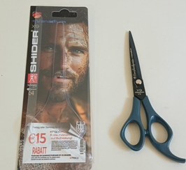 تصویر قیچی x9 شیدر تیغه تیتانیوم زولینگن قیچی کات شیدرx9 تیغه تیتانیوم زولینگن