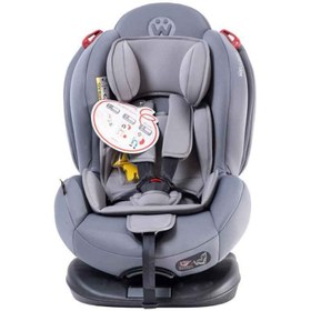 تصویر صندلی ماشین کودک ولدون WELLDON ATLANTIS W02 ISOFIX - طوسی 