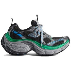 تصویر کتونی بالنسیاگا 10 ایکس لارج طوسی مشکی سبز Balenciaga cotton 10xl