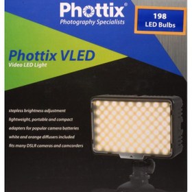 تصویر Phottix VLED Video LED Light 198A 