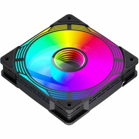 تصویر فن کیس GameMax FN12A-C8I - Black 