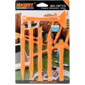 تصویر ست قاب باز کن پلاستیکی Jakemy JM-OP16 ا Jakemy JM-OP16 Disassembly Tool Set Jakemy JM-OP16 Disassembly Tool Set