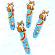 تصویر بوک مارک روباه حرف " ر " 