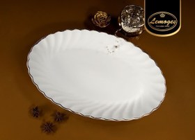 تصویر دیس بیضی کارمن کوچک سایز3×22×35 