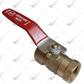 تصویر شیر گازی یک دوم اینچ برنجی 