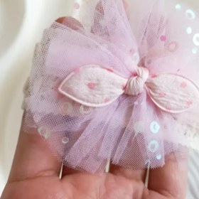 تصویر 8883-ست جوراب و هد نوزادی 