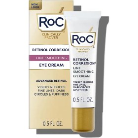 تصویر کرم دور چشم رتینول رک Roc Retinol Correxion Line Smoothing Eye Cream