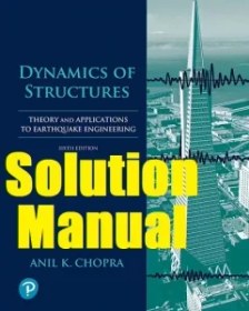 تصویر Solution Manual for Dynamics of Structures – Anil Chopra 
