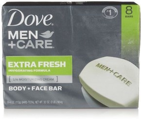 تصویر صابون مردانه 3کاره داو من کر وزن 106 گرمی Dove Men+Care Clean Comfort Hydrating Soap 106gr