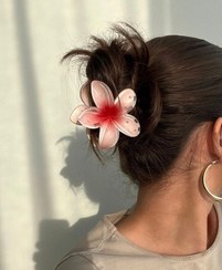 تصویر کلیپس گل پلومریا سایز بزرگ Plumeria flower clips