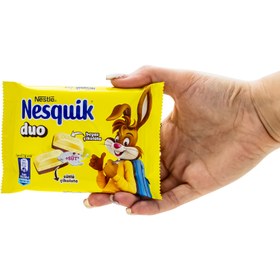 تصویر تابلت شکلات شیری و سفید نسکوییک (۷۰ گرم) nesquik nestle nesquik nestle