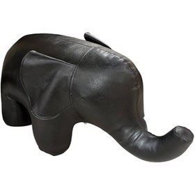 تصویر پاف فیل بزرگ مشکی 