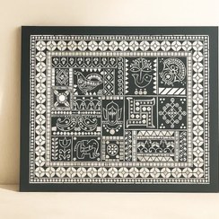 تصویر تابلو مدل لیپان آرت 