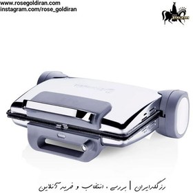 تصویر ساندویچ ساز کرکماز مدل توستیما ماکسی ( Korkmaz Tostema Maxi Tost Makinesi Inox Gri