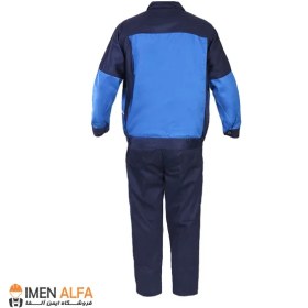 تصویر لباس کار دو تیکه سیلوری مدل مهندسی Silvery engineering workwear