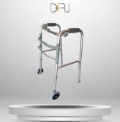 تصویر واکر تاشو چرخدار 