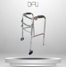 تصویر واکر تاشو چرخدار 