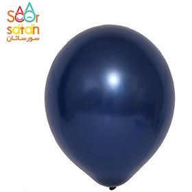 تصویر بادکنک لاتکس سرمه ای 