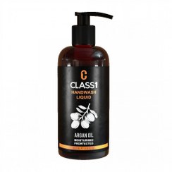 تصویر مایع دستشویی کرمی کلاس یک حاوی روغن آرگان First class creamy wash liquid containing argan oil