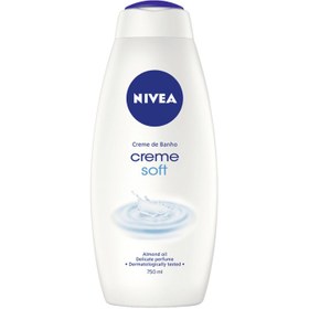 تصویر شامپو بدن نیوا مدل Creme Soft حجم 750 میل NIVEA Nivea Creme Soft Shower Gel-750ml