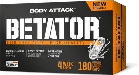 تصویر بتاتور بادی اتک Body Attack Betator Fast Acting Liquid Caps