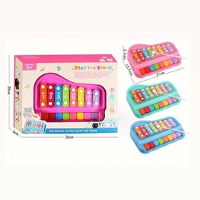 تصویر اسباب بازی بلز و پیانو فانتزی کودک اسباب بازی بلز و پیانو دوکاره