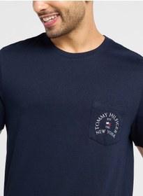 تصویر تی‌شرت جیبی هیلفیگر آرچ برند Tommy Hilfiger HILFIGER ARCH POCKET TEE