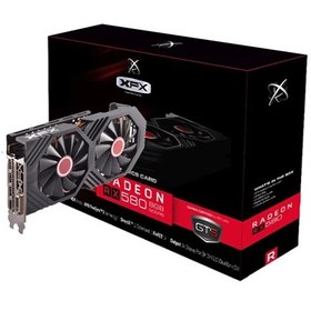 تصویر کارت گرافیک ایکس اف ایکس مدل RX 580 XFX 