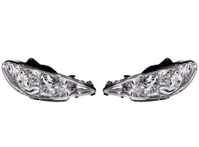 تصویر چراغ جلو 206 مدرن 