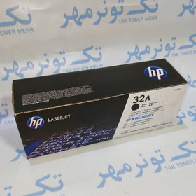 تصویر کارتریج اچ پی HP 32A مشکی، آکبند 