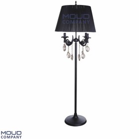 تصویر آباژور کنار سالنی آرشین مشکی (موعود) فیلم طریقه کریستال زدن آباژور ایستاده در توضیحات 